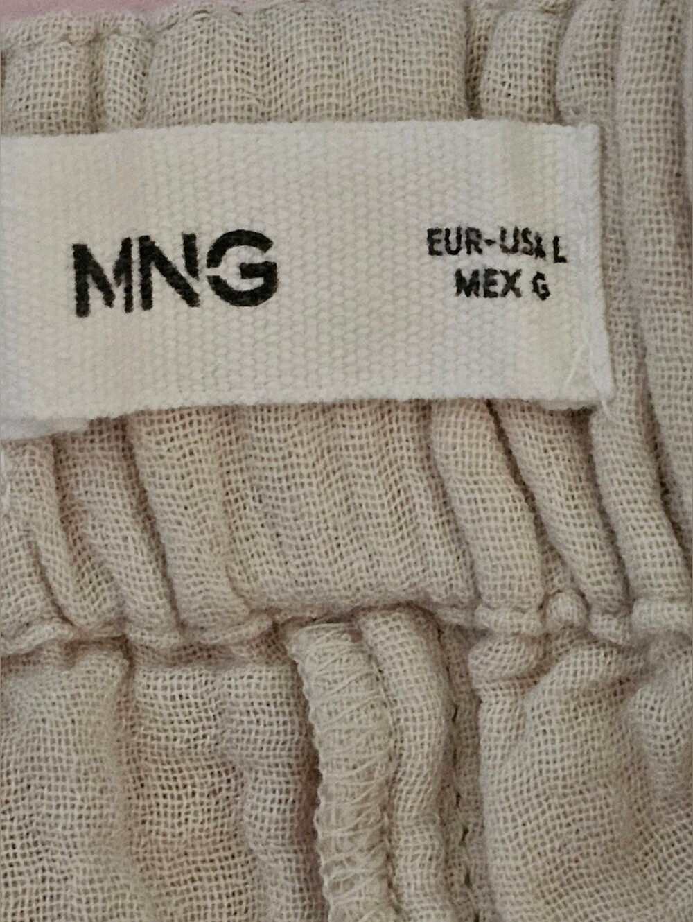 Mango Cotton Wide Leg Pants View 2